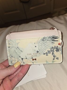 NWT Ted Baker Pegasus Card Coin Holder